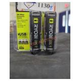 Ryobi USB 3 ah lithium rechargeable batteries