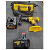 DeWalt 18V 1/2" VSR Drill/Driver Kit