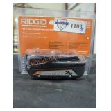 Ridgid 18v 2 ah lithium ion battery