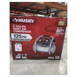 Husky 2Gal Quiet Air Compressor