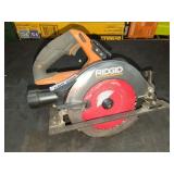 Ridgid 18v 7-1/4" Circular Saw, Tool Only