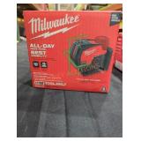 Milwaukee M12 green laser cross line & plumbpoints