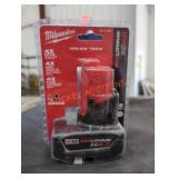 Milwaukee M12 lithium xc 6 ah battery