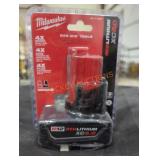 Milwaukee M12 xc 6 ah batteries