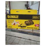 DeWalt 20v 6 ah battery and charger