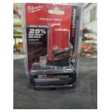 Milwaukee M12 xc 5 ah batteries