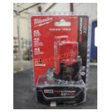 Milwaukee M12 lithium xc 6 ah battery