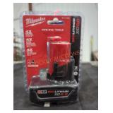 Milwaukee M12 lithium xc 6 ah battery