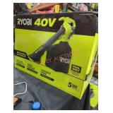 Ryobi 40v cordless leaf vacuum