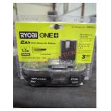 Ryobi 18v 2 ah lithium ion battery
