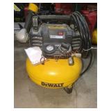 DeWalt 6Gal Air Compressor AND 18GA BRAD NAILER