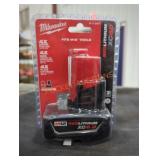 Milwaukee M12 lithium xc 6 ah battery