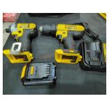 DeWalt drill/driver and impact driver combo