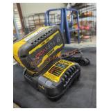 DeWalt 20v/60v 9 ah flex volt battery and charger