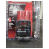 Milwaukee M12 cp 2.5 ah battery