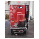 Milwaukee M12 lithium xc 6 ah battery