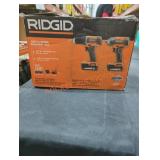 Ridgid 18v 2 tool combo kit