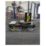 Ryobi 18v 2 ah battery
