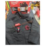 Milwaukee M12 Heated Hooded Jacket Kit, L Black