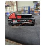 Milwaukee M18 lithium cp 2 ah battery