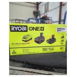 Ryobi 18v lithium starter kit
