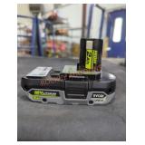 Ryobi 18v 2 ah battery