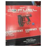 Milwaukee M18 16ga straight finish nailer