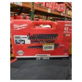 Milwaukee 43pc 3/8