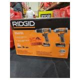 Ridgid 18V 2 Tool Combo Kit