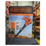 Black and decker corded 12 amp blower