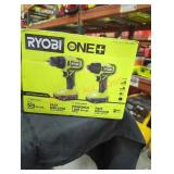 Ryobi 18v 2 tool combo kit
