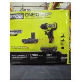 Ryobi 18V Compact 1/4" Hex Impact Driver Kit
