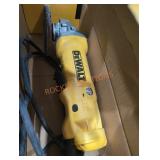 DEWALT 4 1/2" paddle switch angle grinder