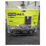 Ryobi 18v 1.5 ah lithium ion battery