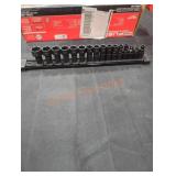 Milwaukee M12 Box Ratchet Socket/Adapter Set