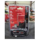 Milwaukee M12 xc 6 ah batteries