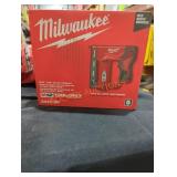 Milwaukee M12 3/8" crown stapler
