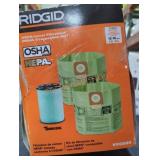 Ridgid HEPA-Level Filtration