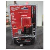 Milwaukee M12 lithium xc 6 ah battery