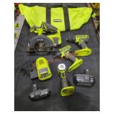 Ryobi 18v 4-TOOL Combo Kit