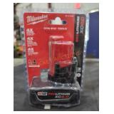 Milwaukee M12 lithium xc 6 ah battery