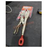 Milwaukee straight jaw locking pliers