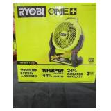 Ryobi 18v hybrid 7.5" fan