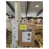 24" Vanity, Windows, Door