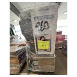 Toilet, Mini Fridge, Urns, Tub, Kitchen Sink,