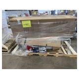 Pantry Cabinets (2), 60in Vanity, Ceiling Fan