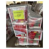 6 CHRISTMAS  TREES  6 X BID