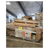 Queen Size Bed, Garage Door, Dining Chairs, Misc