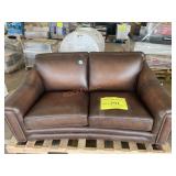 Leather Love Seat