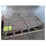 30"x84" Left Handed Steel Commercial Prehung Door